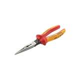 Insulated Long Nose Pliers with Side Cutter, 8", 200mm, 1000V redirect to product page